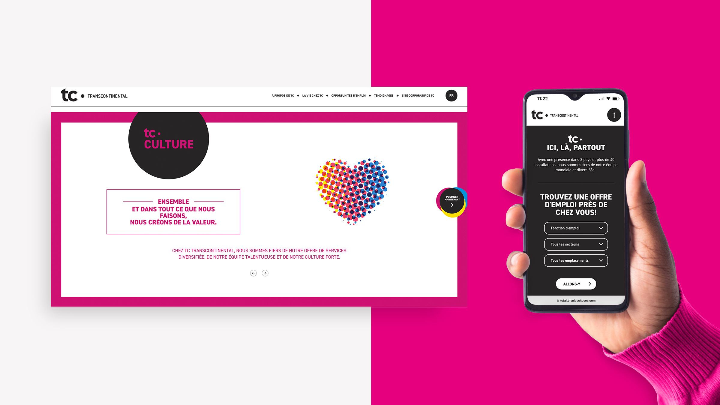 Site carrière de tc • transcontinental