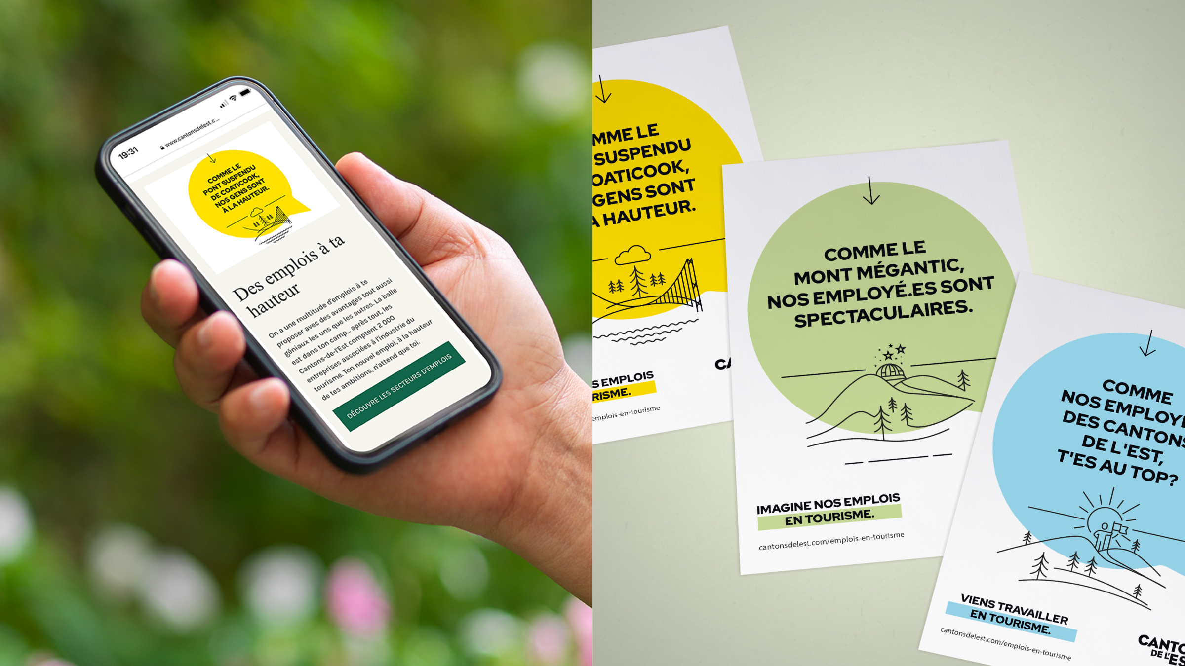 Campagne de valorisation - Tourisme Cantons-de-l’Est