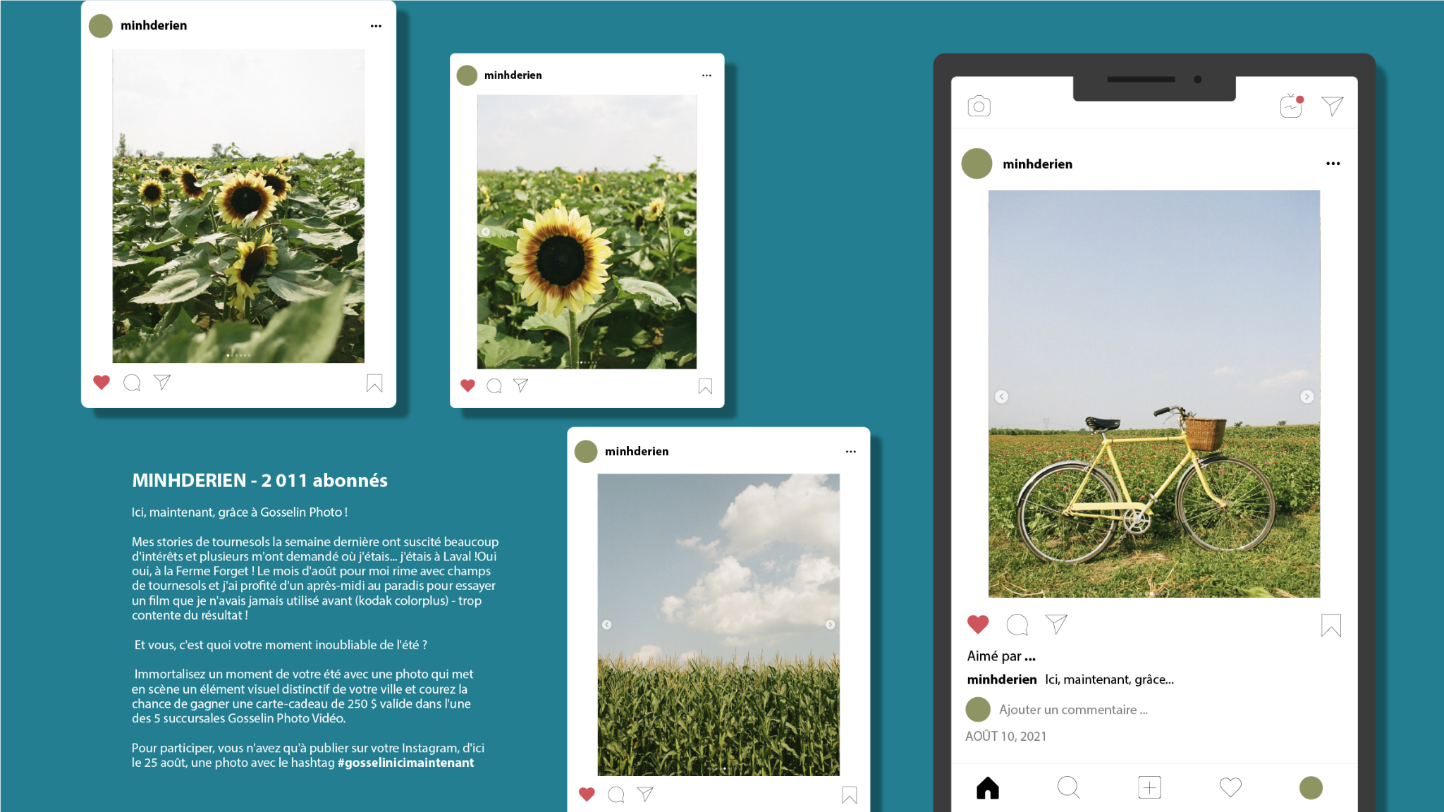 Campagne d'influence Gosselin Photo