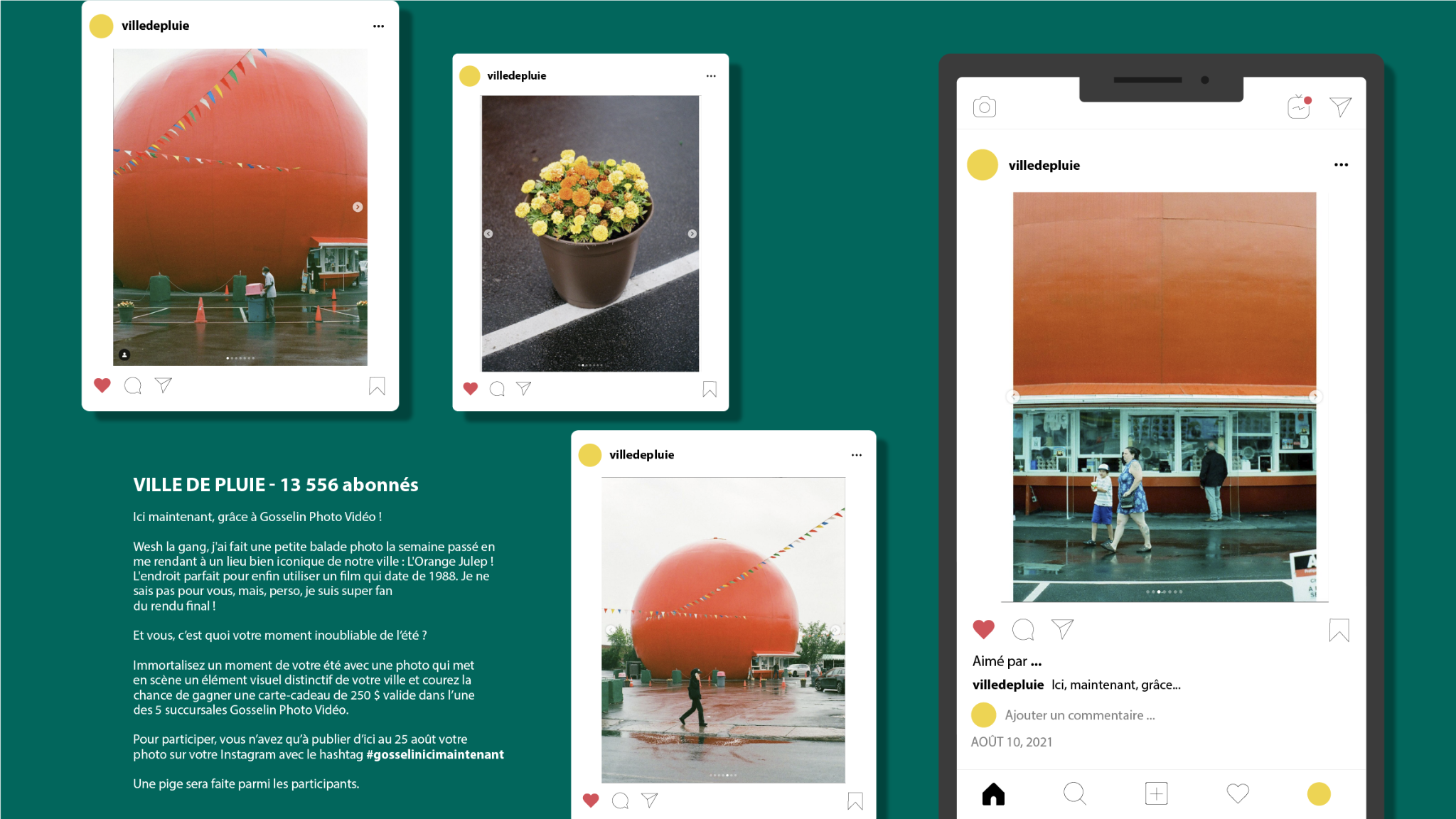 Campagne d'influence Gosselin Photo