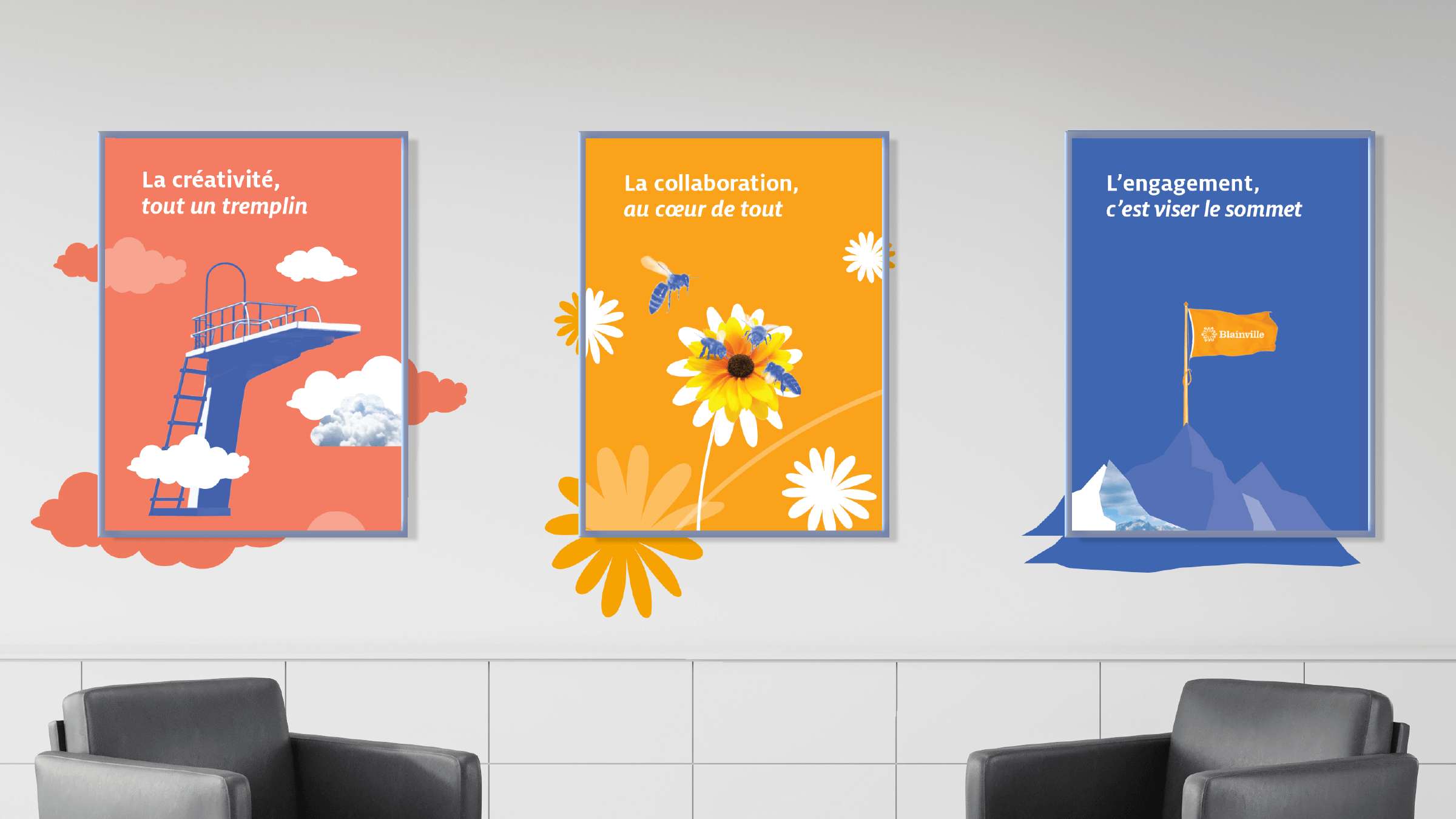 Les valeurs de la Ville de Blainville