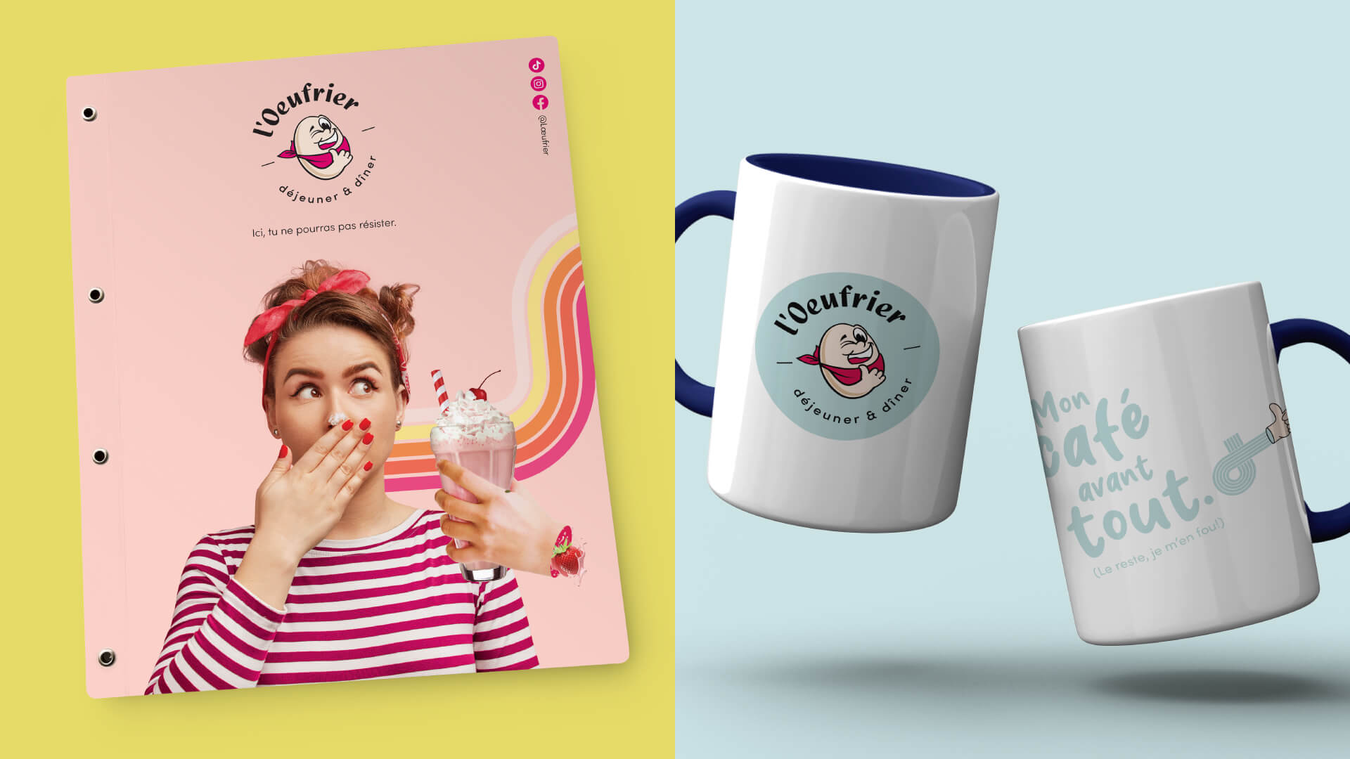 Nouvelle identité de marque - Oeufrier